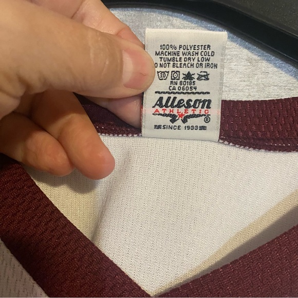 Alleson Athletic Hockey jersey w/o logo,for practice,NIP, HJ101A 100% polyester - Picture 3 of 7